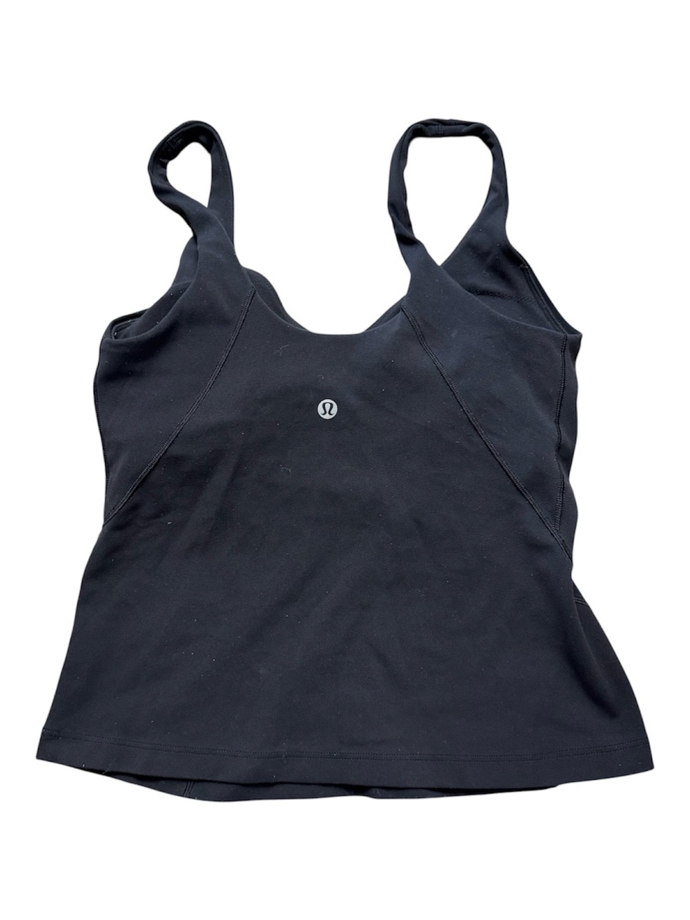 lululemon athletica Black Performance Tank Top Size 6 - Padded - Picture 2 of 4